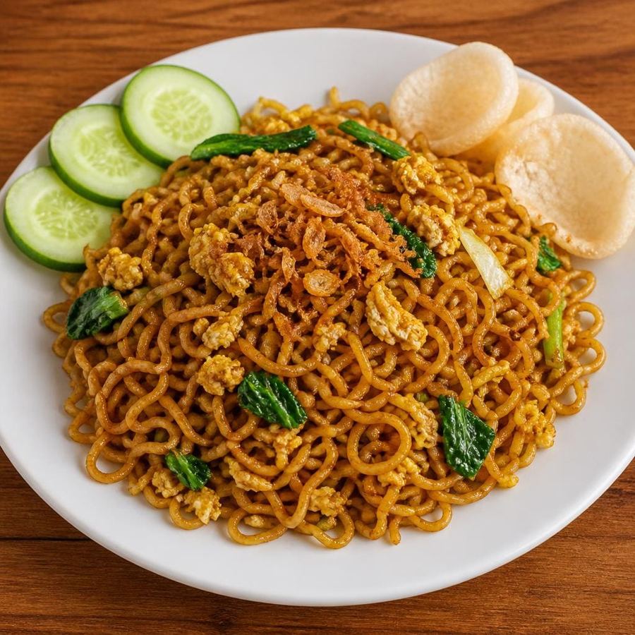 Foto Mie Goreng Biasa dari Bakso Lapangan Tembak Senayan