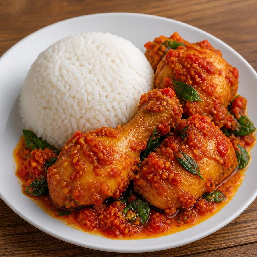 Foto Nasi Ayam Rica-Rica dari Bakso Lapangan Tembak Senayan