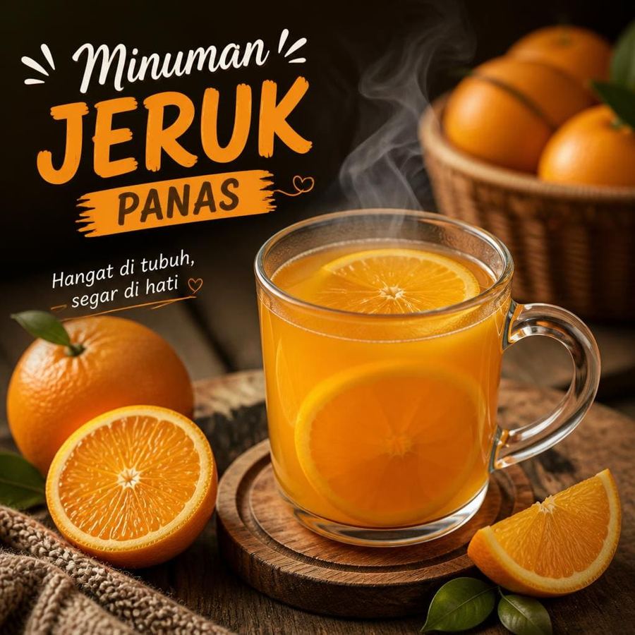 Foto Jeruk Panas dari Bakso Lapangan Tembak Senayan
