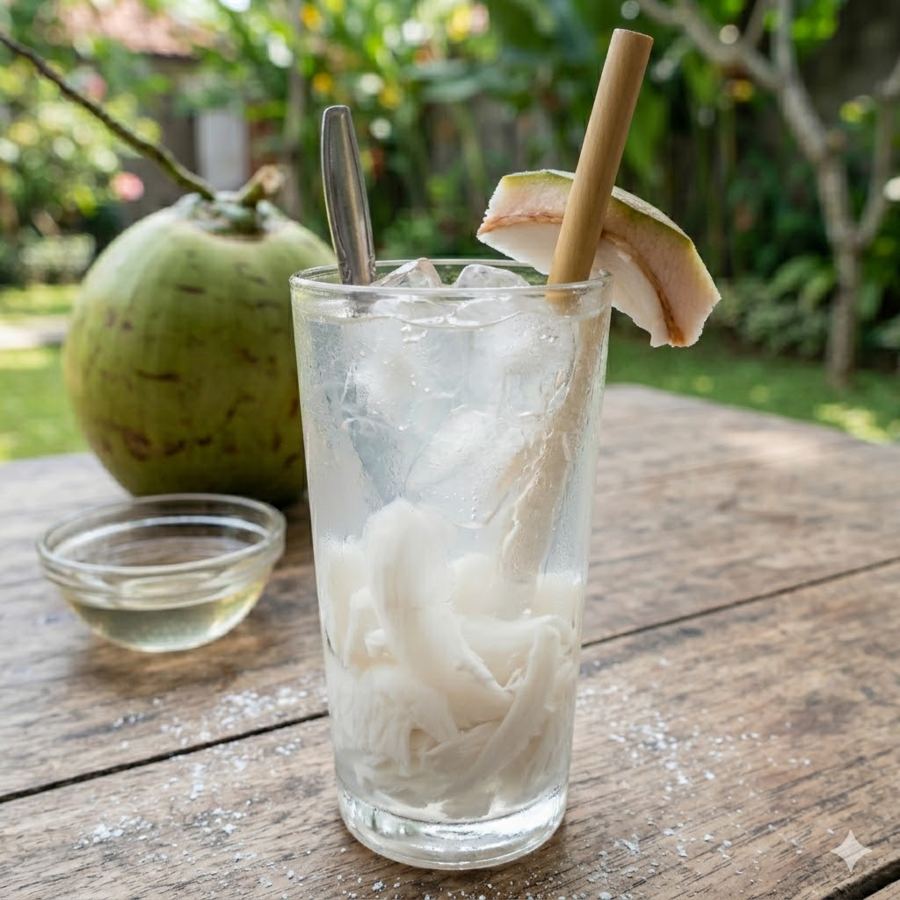 Foto Es kelapa muda