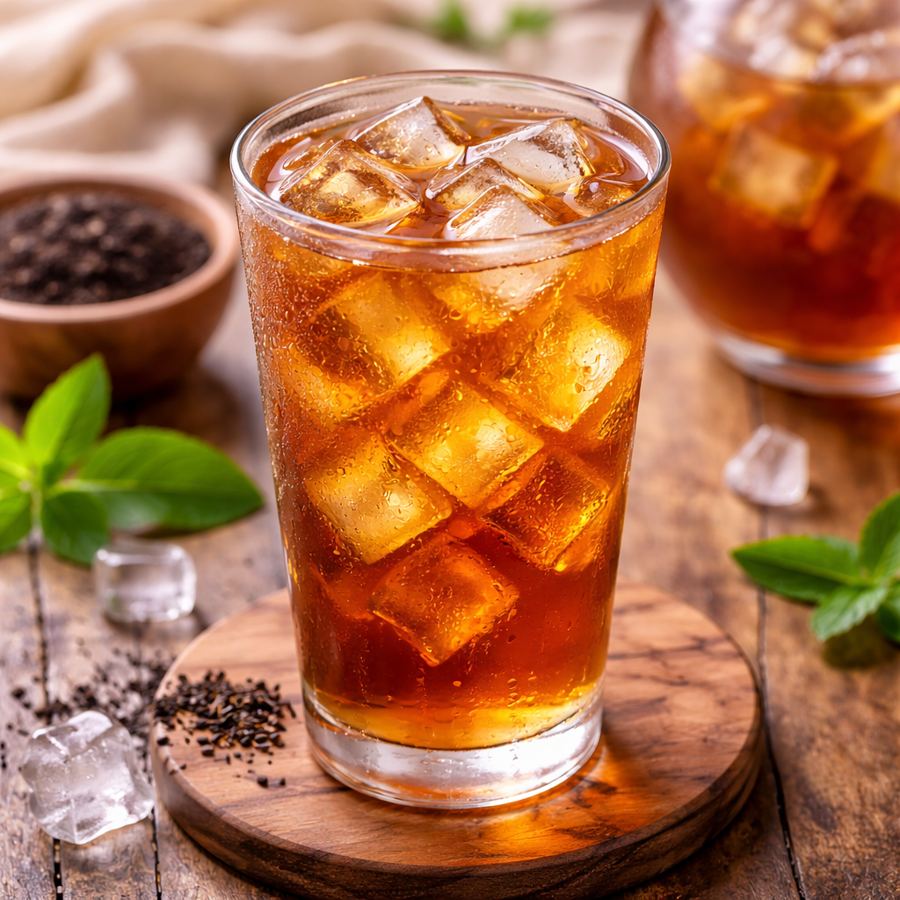 Foto Es Teh Tawar segar