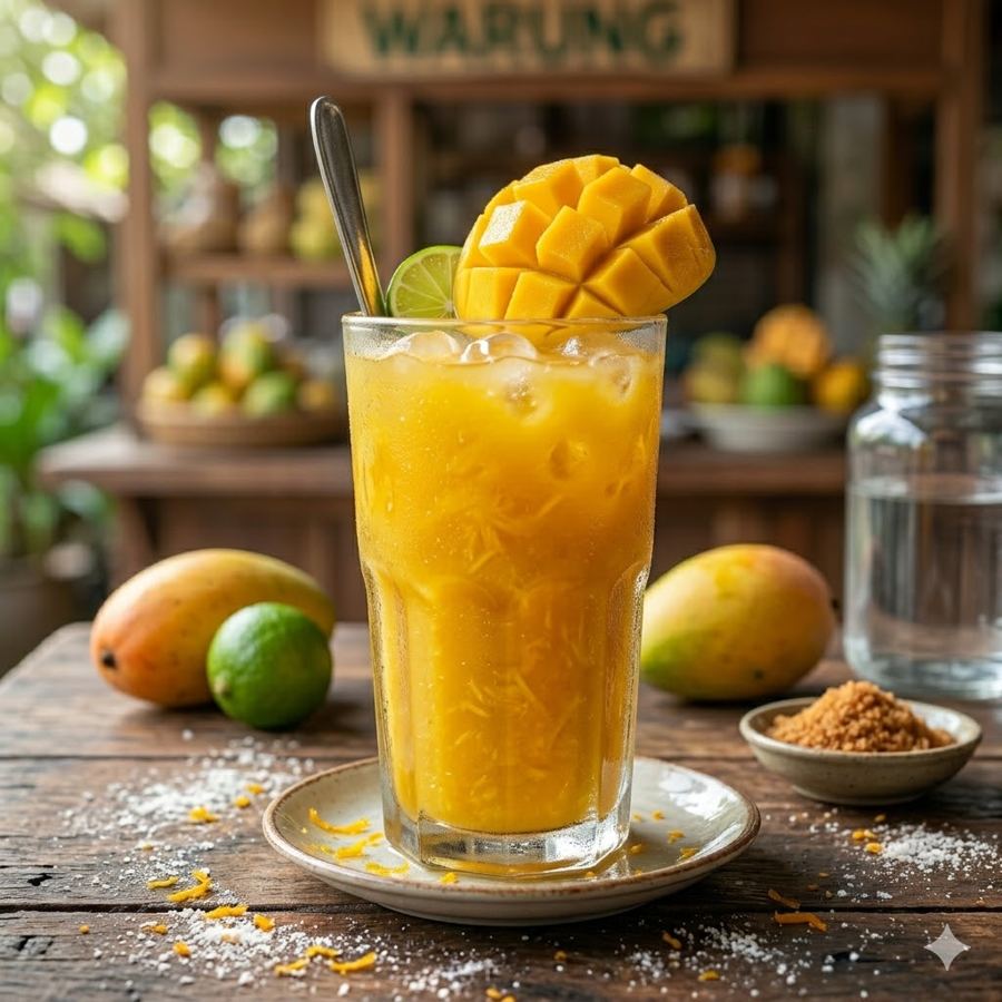 Foto Juice Mangga segar