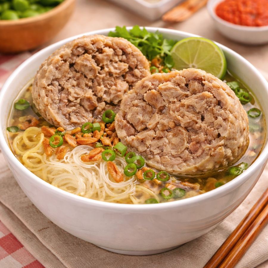 Foto Bakso urat besar kenyal