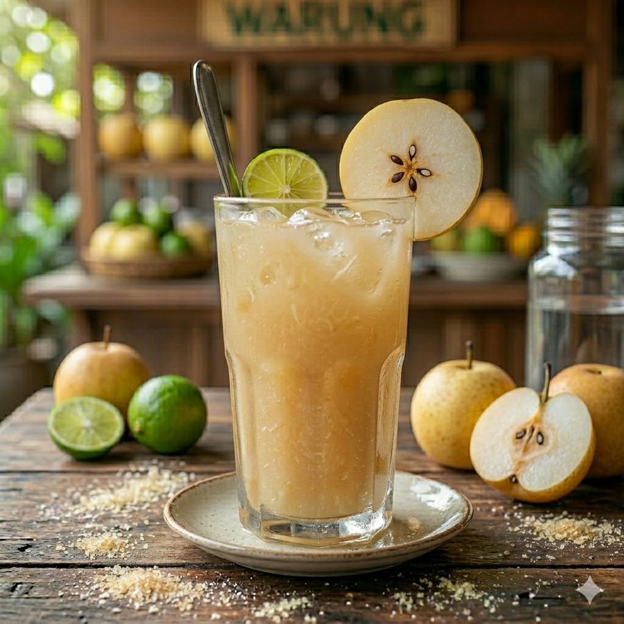 Foto Juice Pear segar