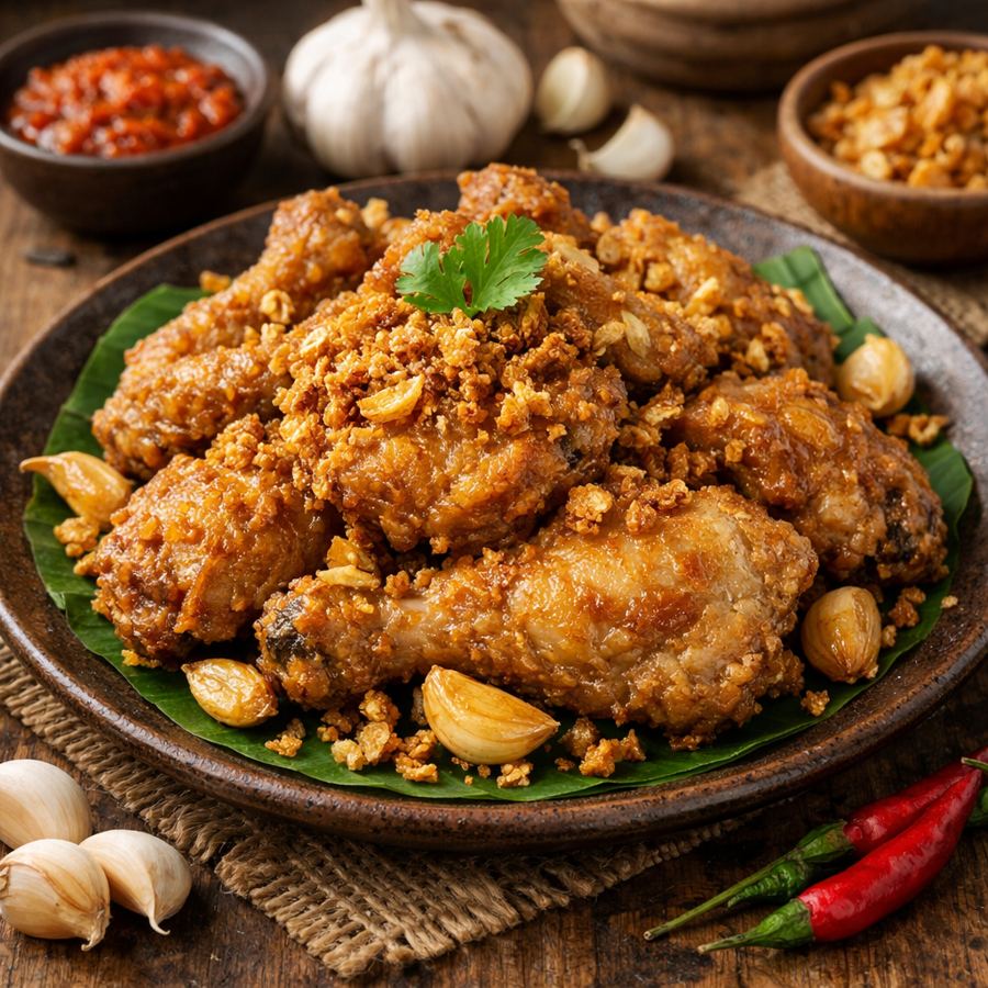 Foto Ayam Goreng Bawang Putih