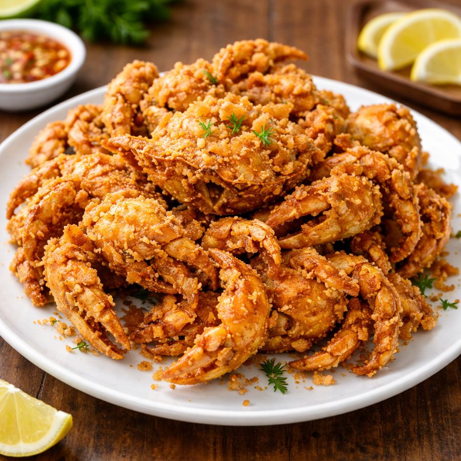Foto Kepiting Soka Goreng Tepung