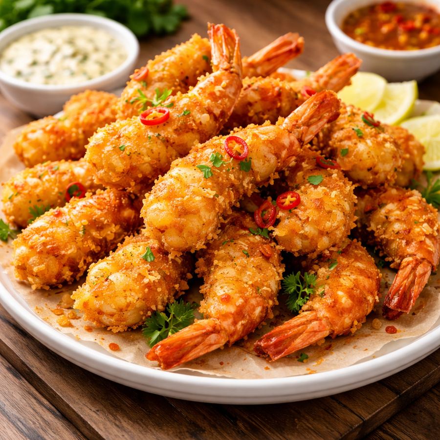 Foto Udang Peci Super Goreng Tepung
