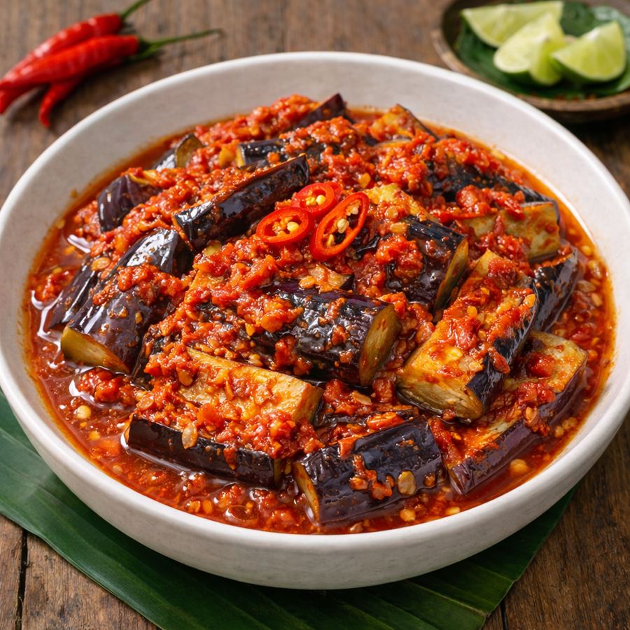 Foto Terong Balado