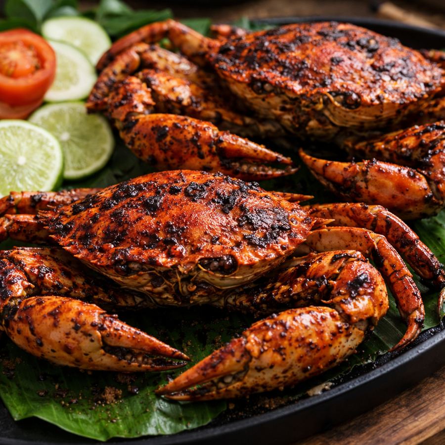 Foto Kepiting Jantan (M) Bakar Ala Bandar / Butter
