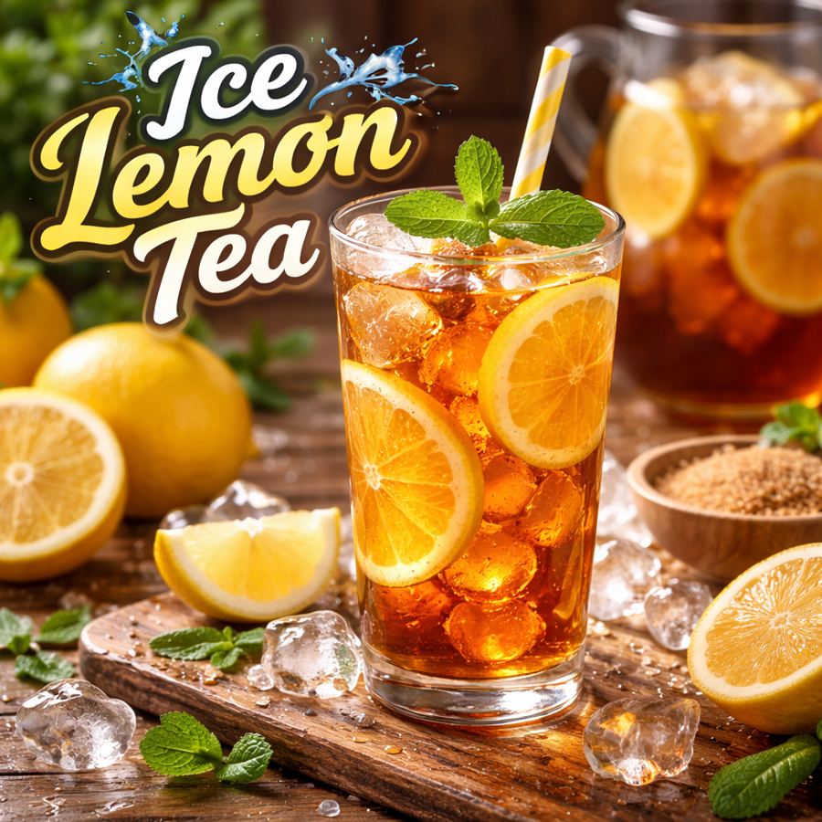 Foto Ice Lemon Tea