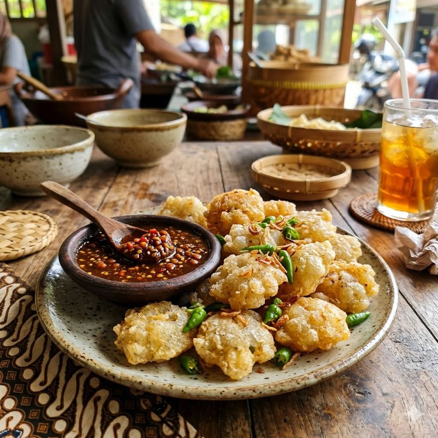 Foto Cireng Rujak