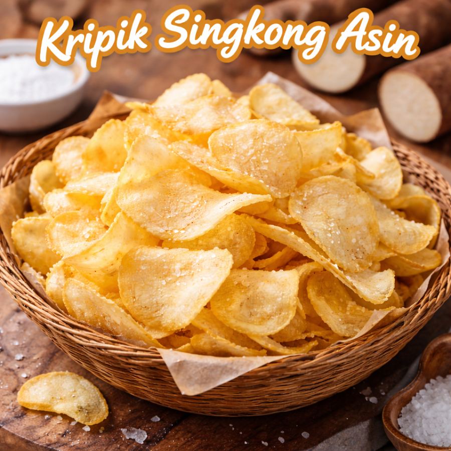 Foto Kripik Singkong Asin