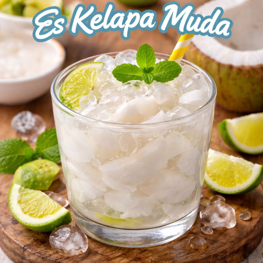 Foto Es Kelapa Muda
