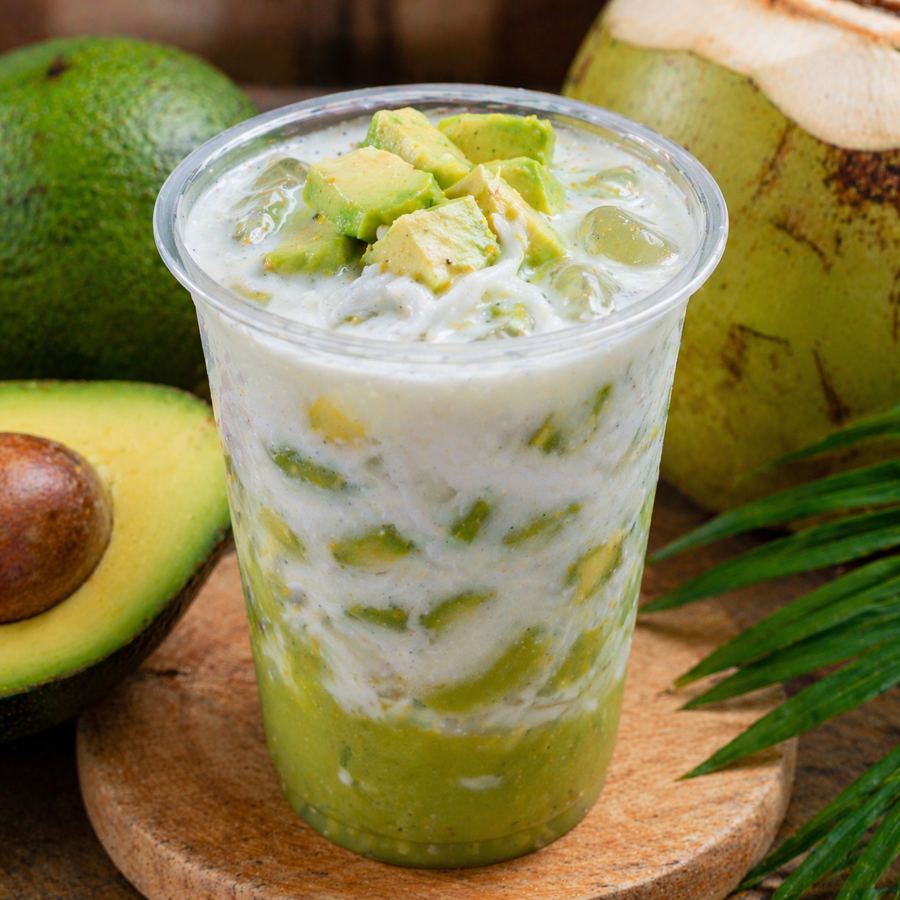 Foto Es Kelapa Alpukat