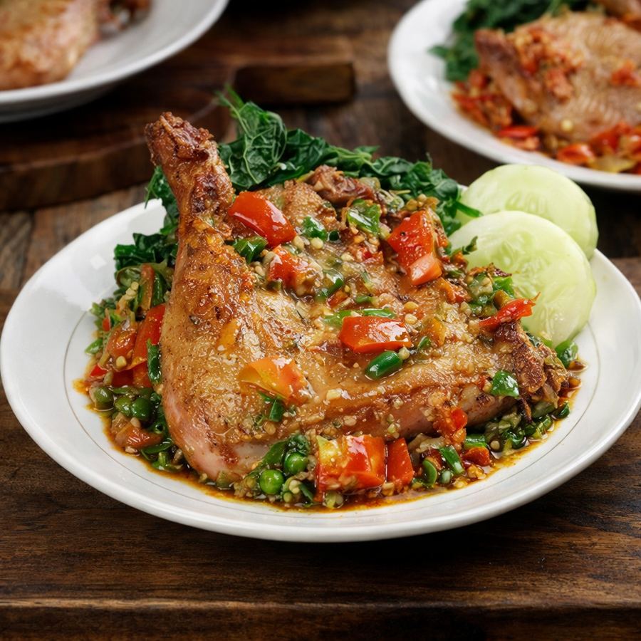 Foto Bebek Pecak Paha