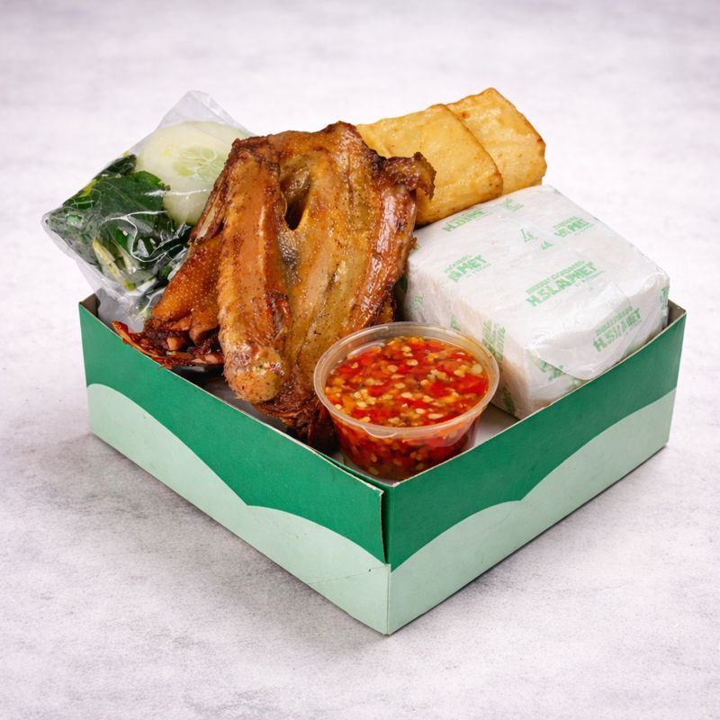 Foto NASI BOX BEBEK DADA + TAHU