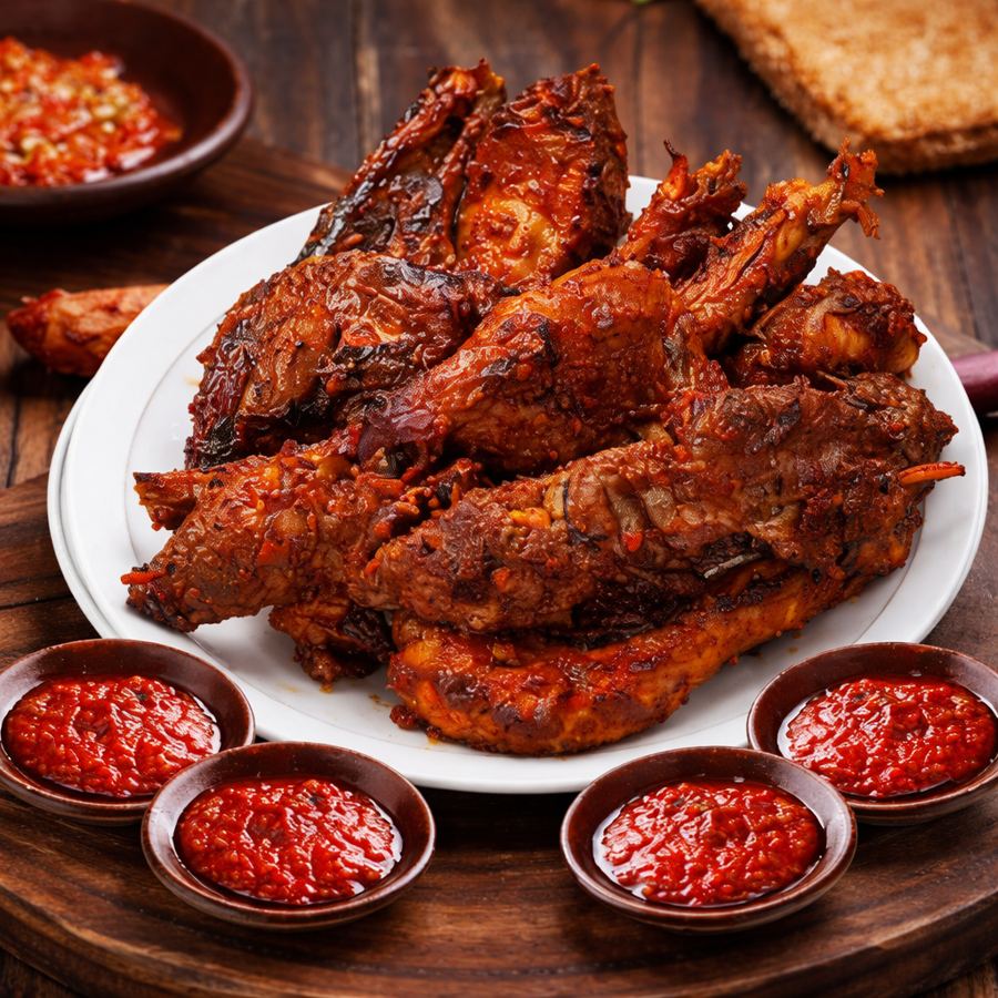 Foto Bebek Bakar Utuh