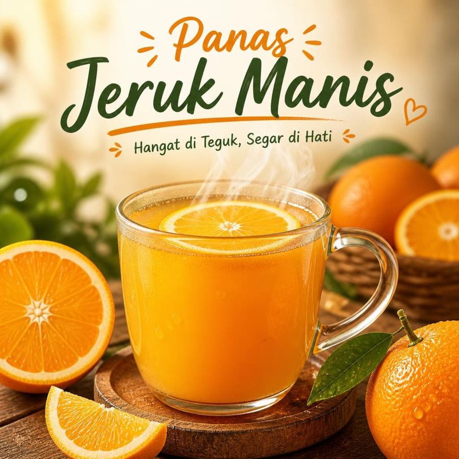 Foto Panas Jeruk Manis