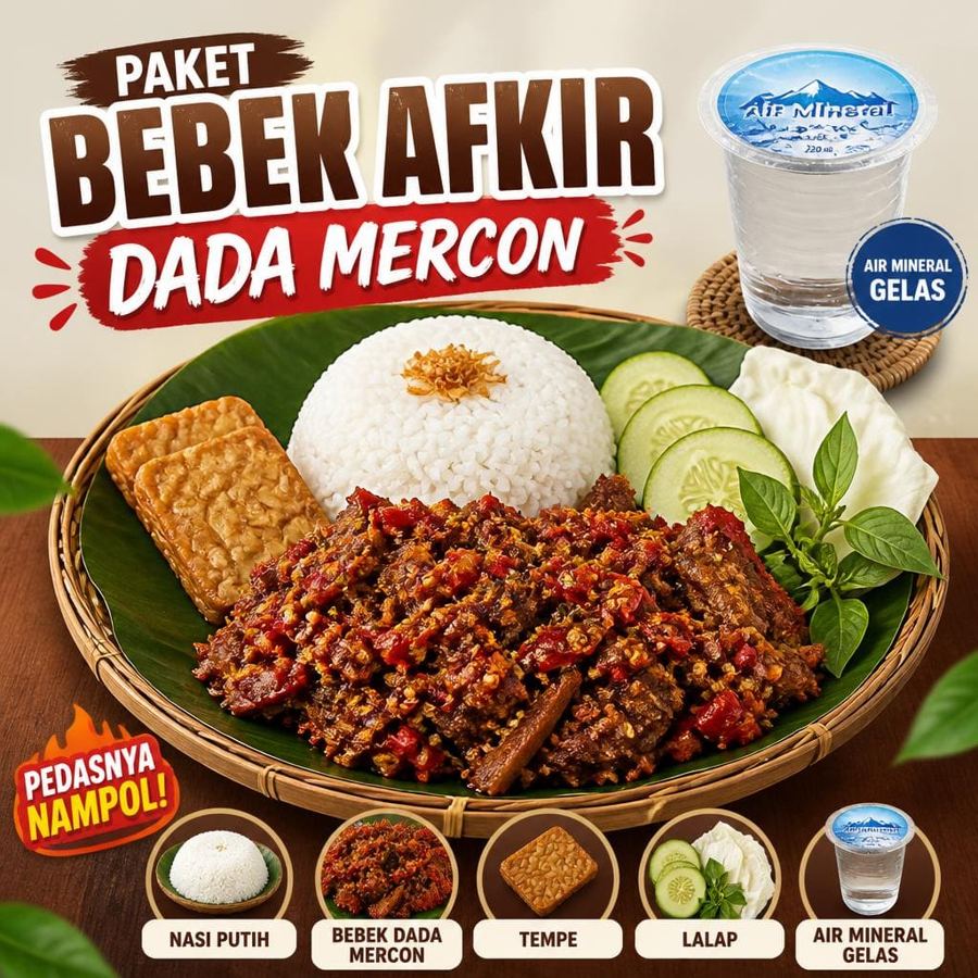 Foto Paket Bebek Afkir Dada Mercon