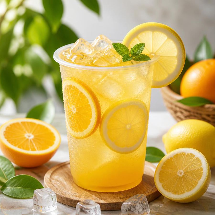 Foto Es Jeruk Lemon