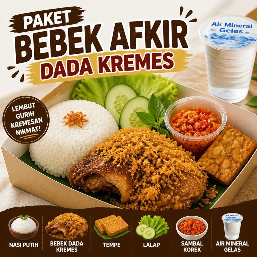 Foto Paket Bebek Afkir Dada Kremes