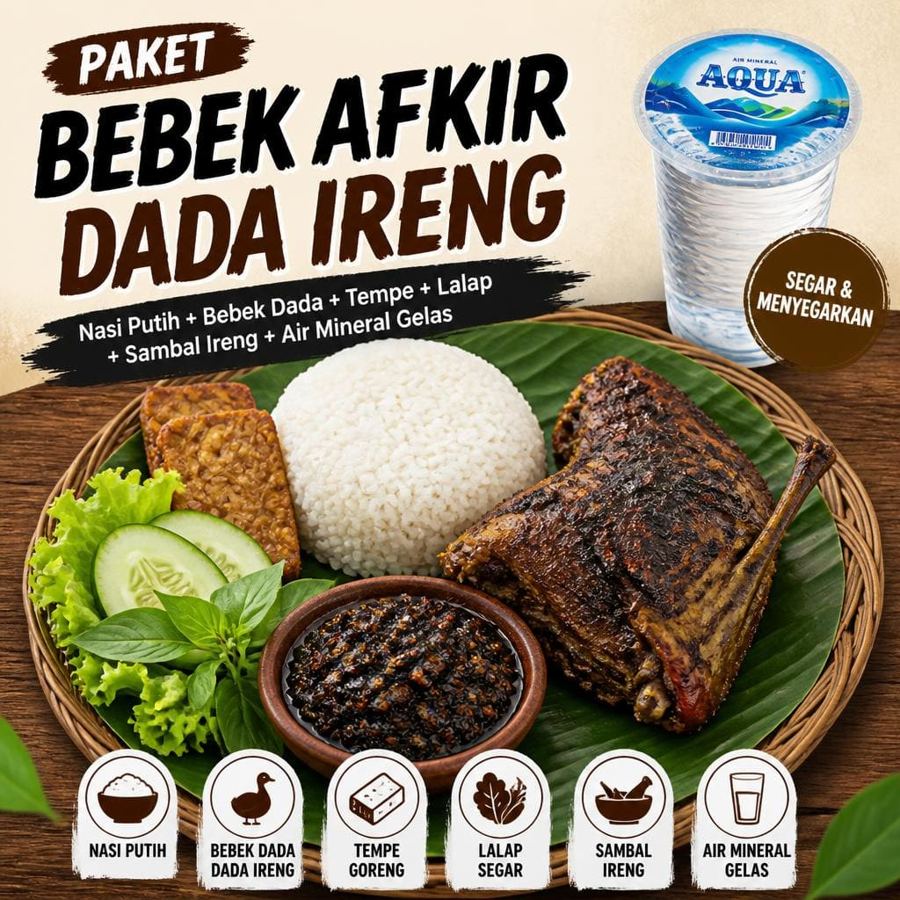 Foto Paket Bebek Afkir Dada Ireng