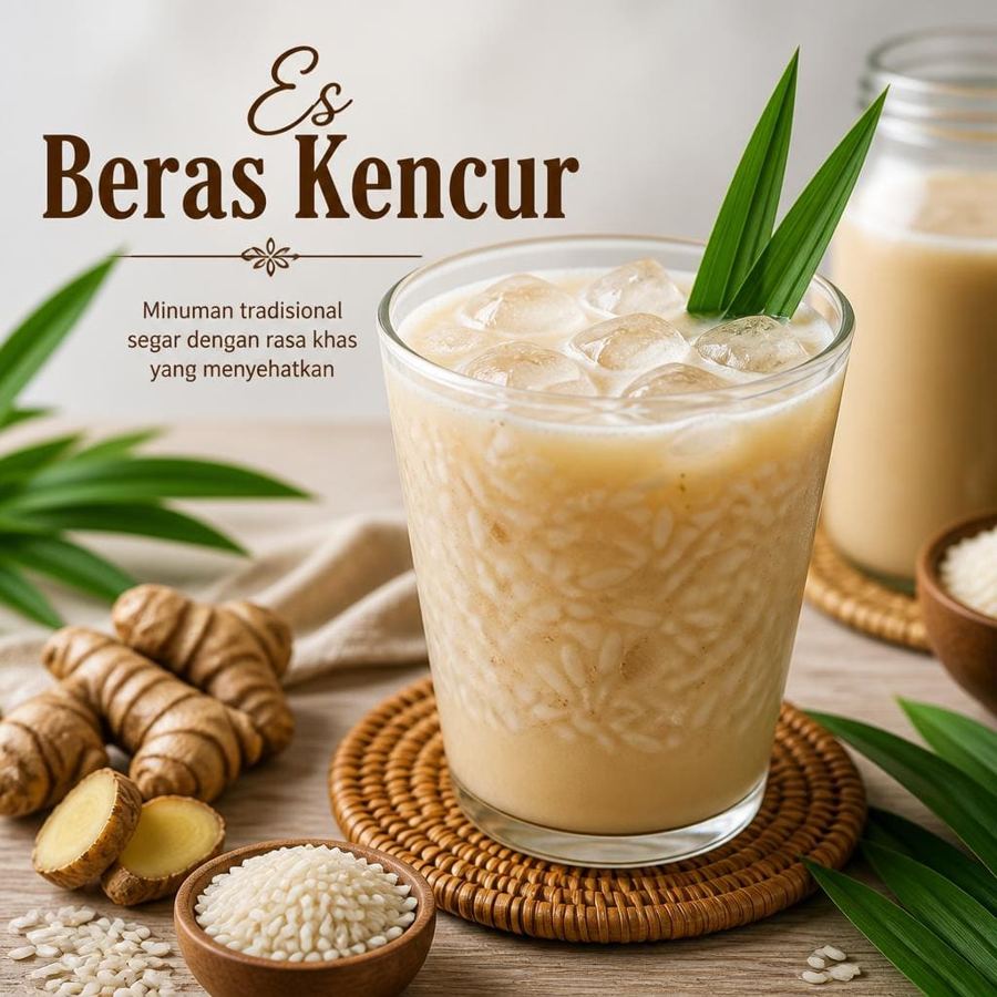 Foto Es Beras Kencur