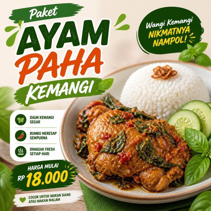 Foto Paket Ayam Paha Kemangi
