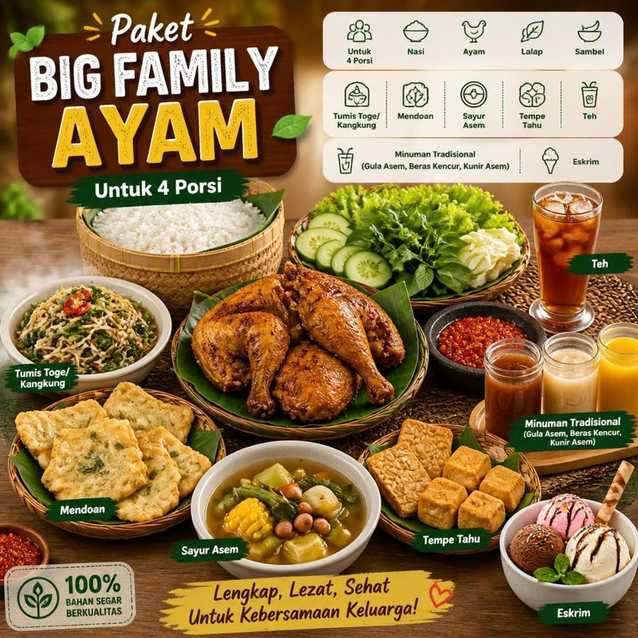 Foto Paket Big Family Ayam