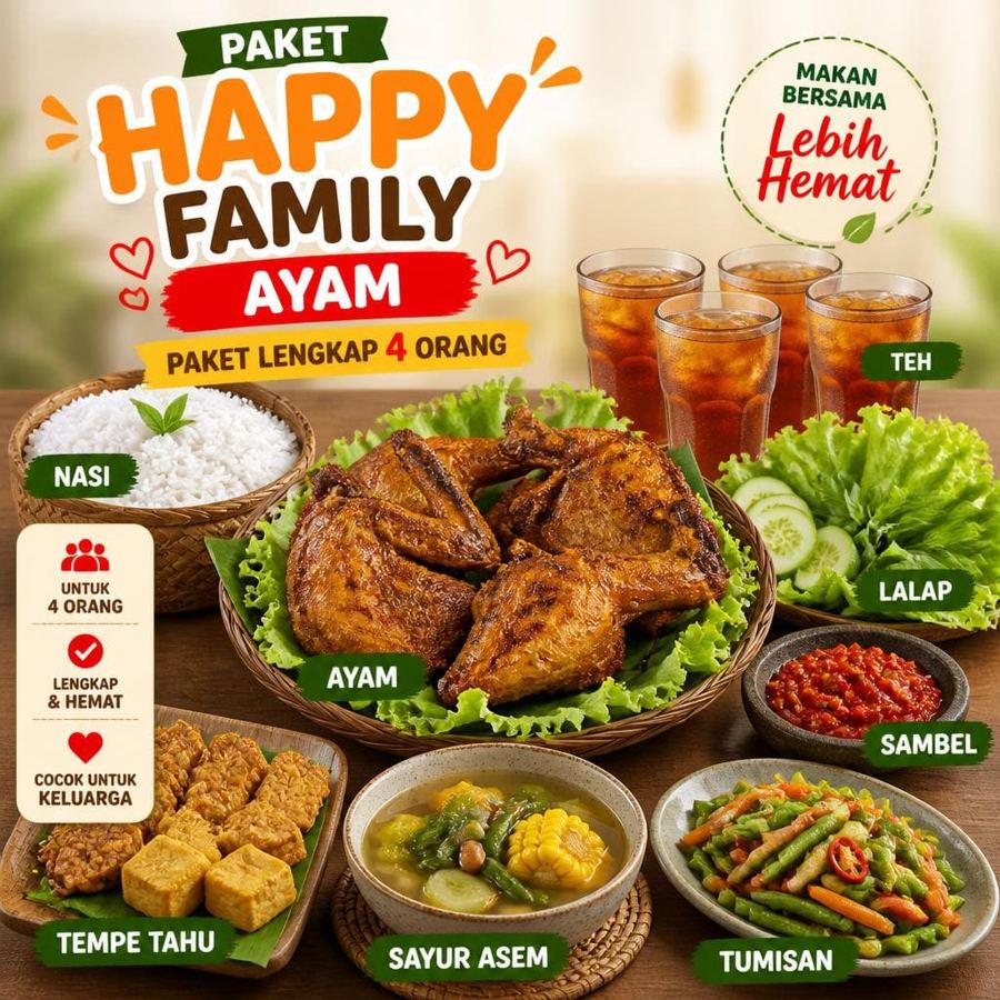 Foto Paket Happy Family Ayam