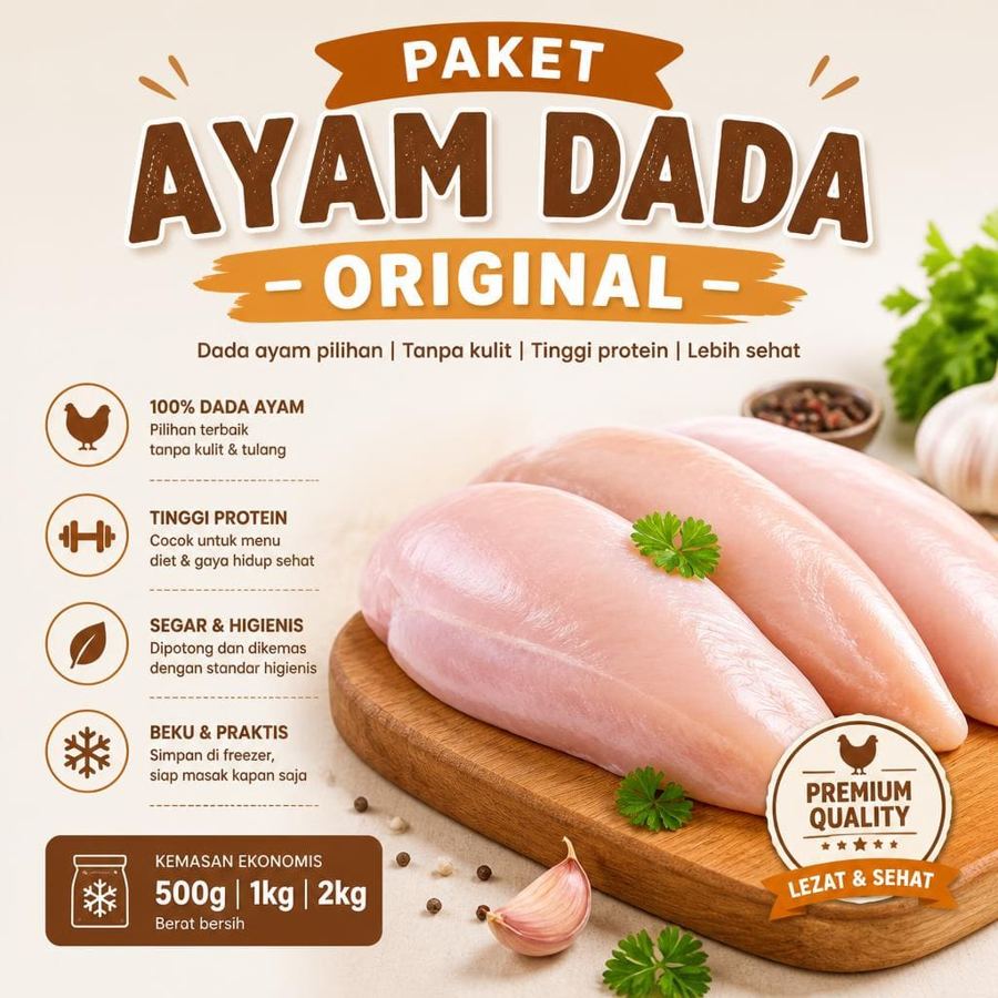 Foto Paket Ayam Dada Original