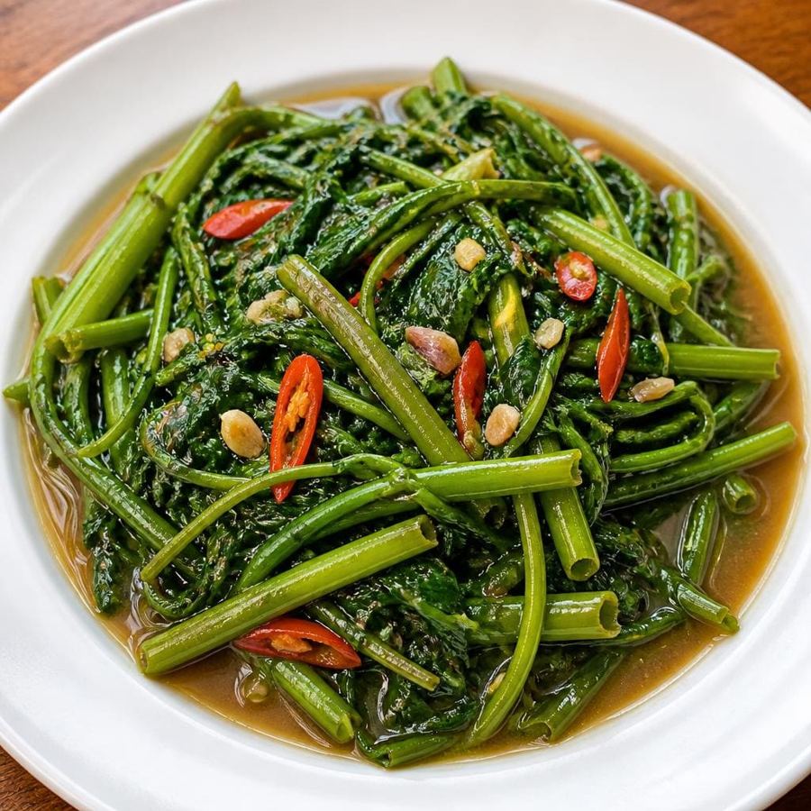 Foto Plencing Kangkung