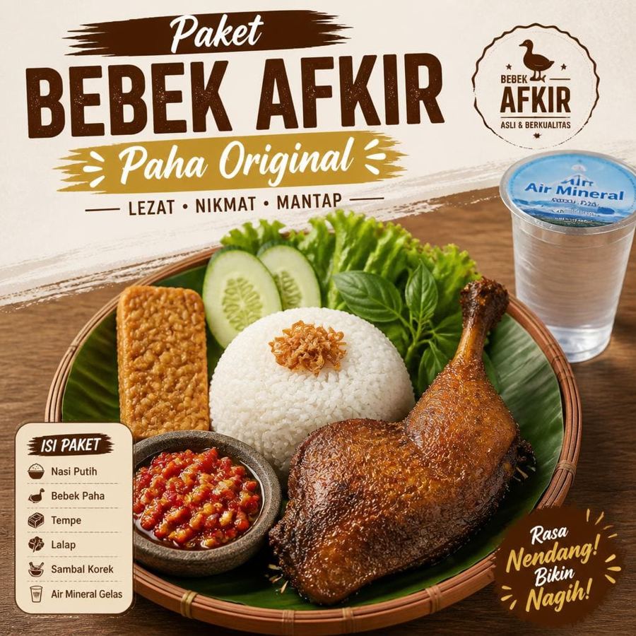 Foto Paket Bebek Afkir Paha Original