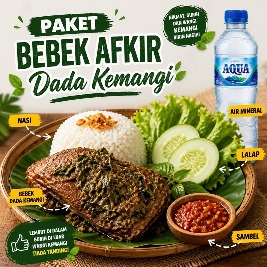 Foto Paket Bebek Afkir Dada Kemangi