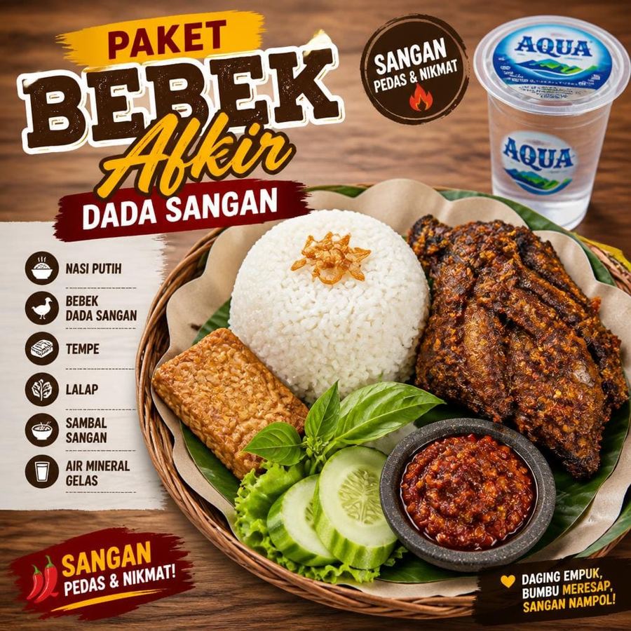 Foto Paket Bebek Afkir Dada Sangan