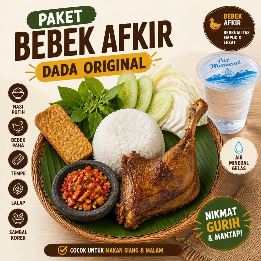 Foto Paket Bebek Afkir Dada Original