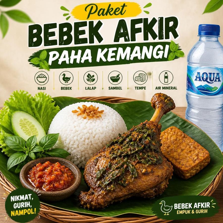Foto Paket Bebek Afkir Paha Kemangi