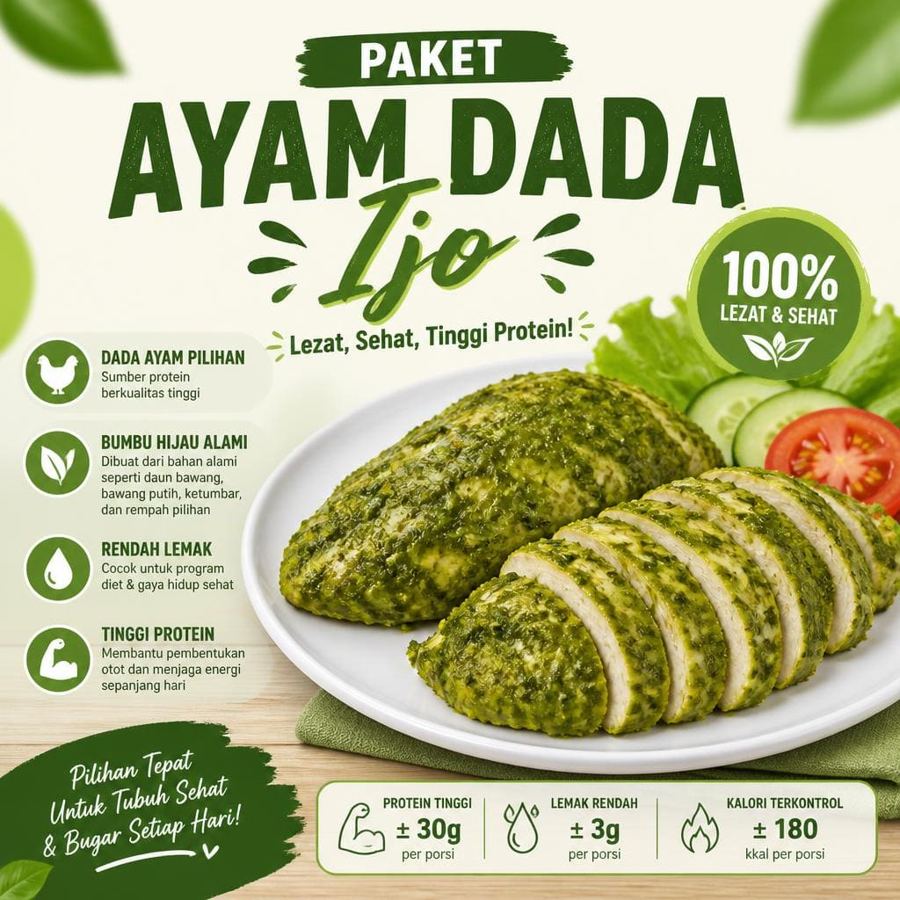 Foto Paket Ayam Dada Ijo