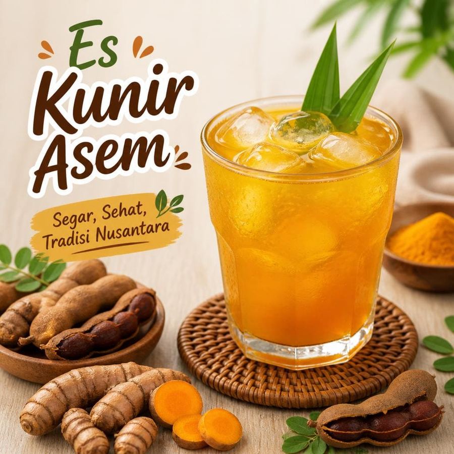 Foto Es Kunir Asem