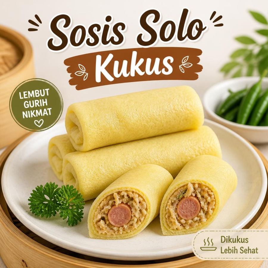 Foto Sosis Solo Kukus