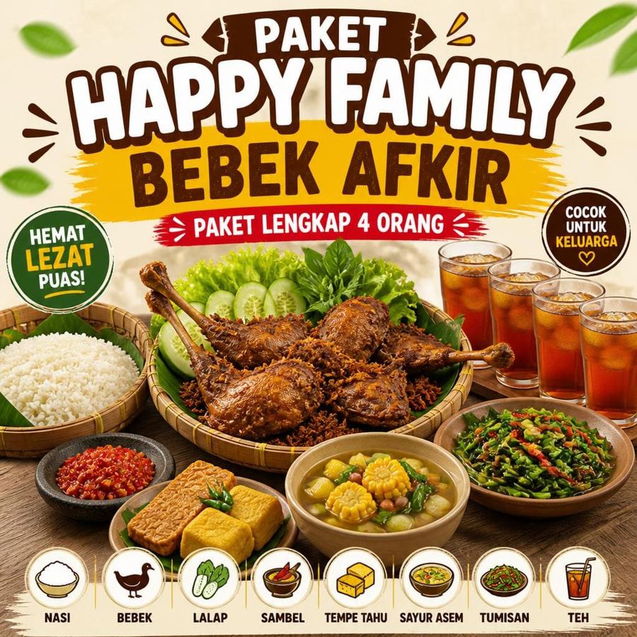 Foto Paket Happy Family Bebek Afkir