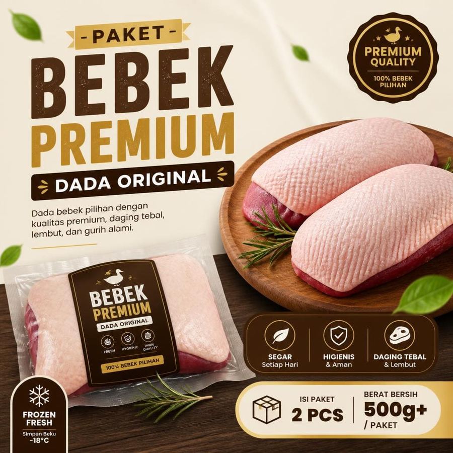 Foto Paket Bebek Premium Dada Original