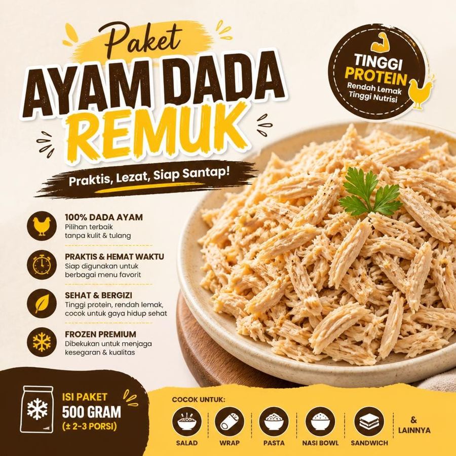 Foto Paket Ayam Dada Remuk