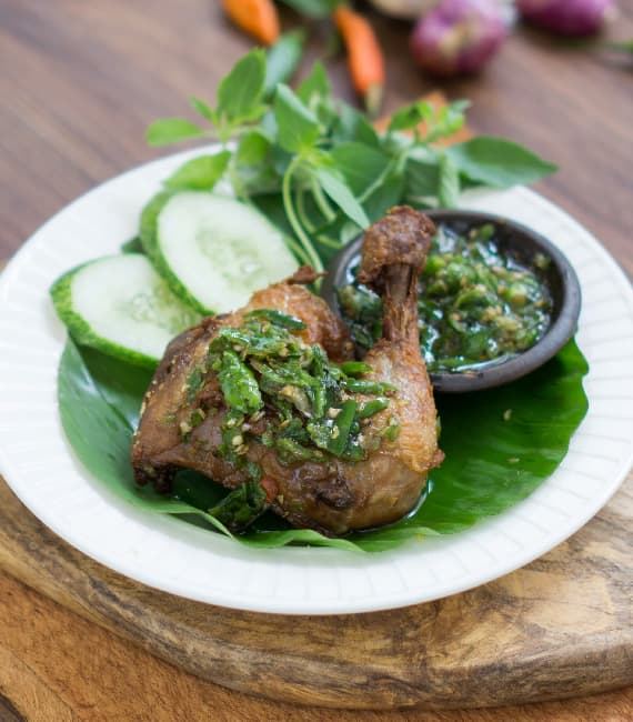 Foto Ayam Negeri Cabe Ijo