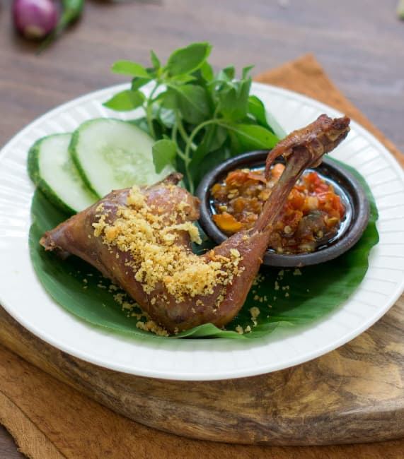 Foto Ayam Kampung Goreng