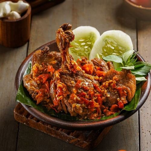 Foto Ayam Kampung Penyet