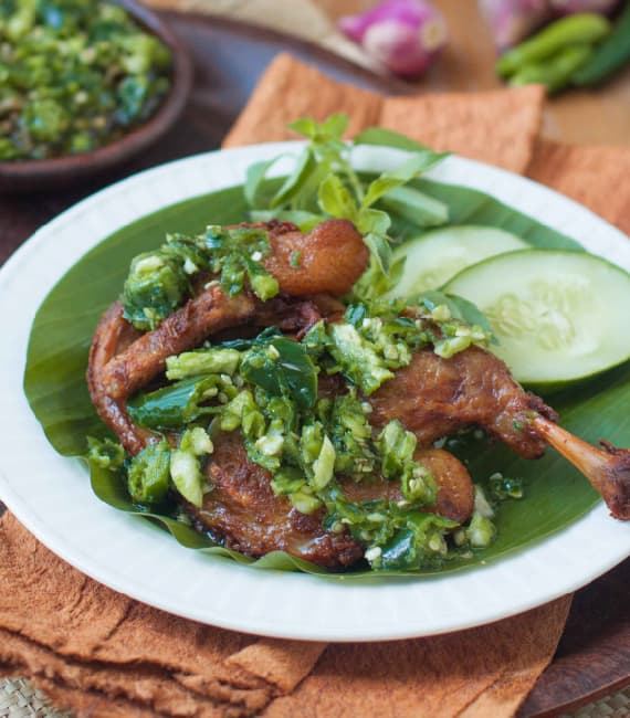 Foto Bebek Cabe Ijo