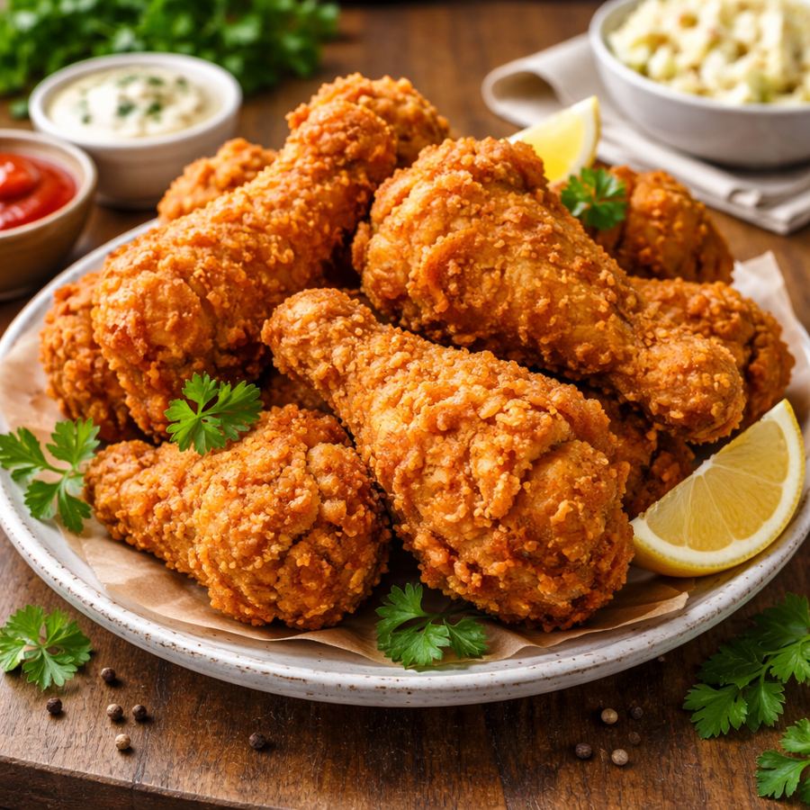 Foto Ayam Goreng Bumbu Hitam
