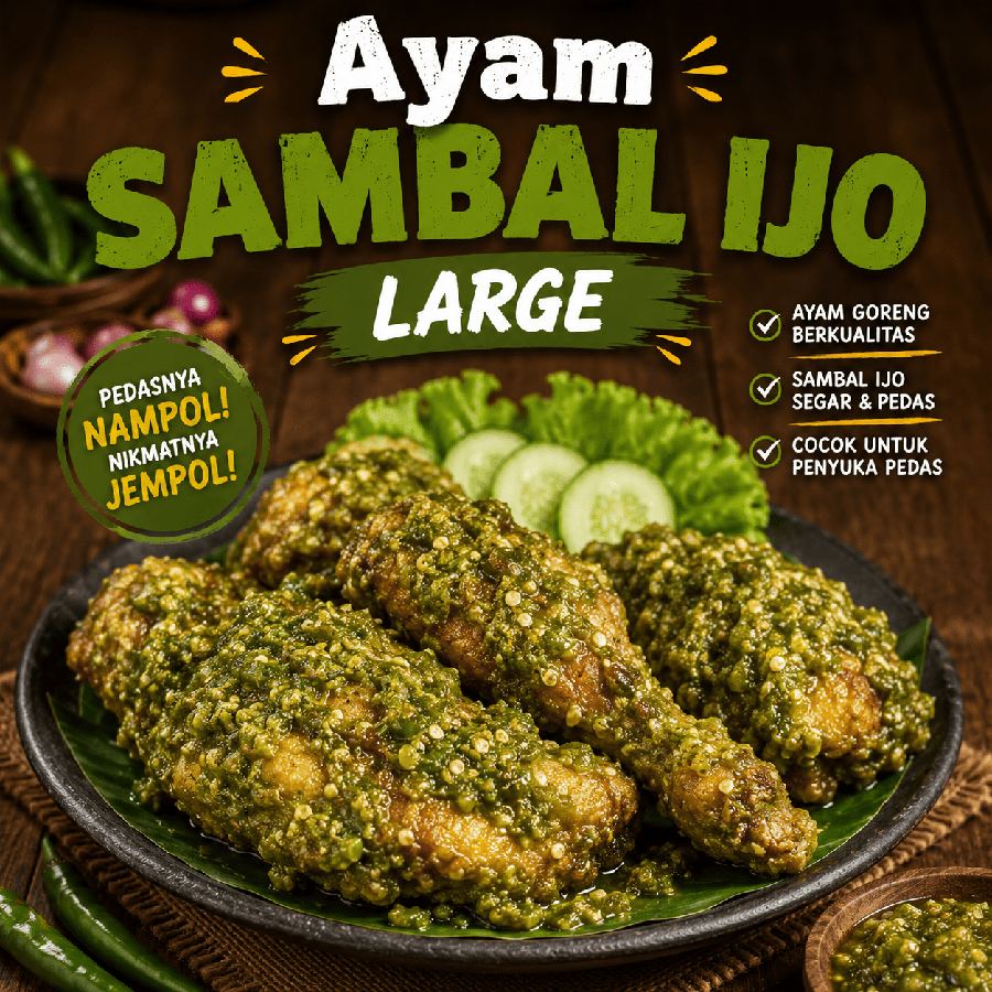 Foto Ayam Sambal Ijo Large