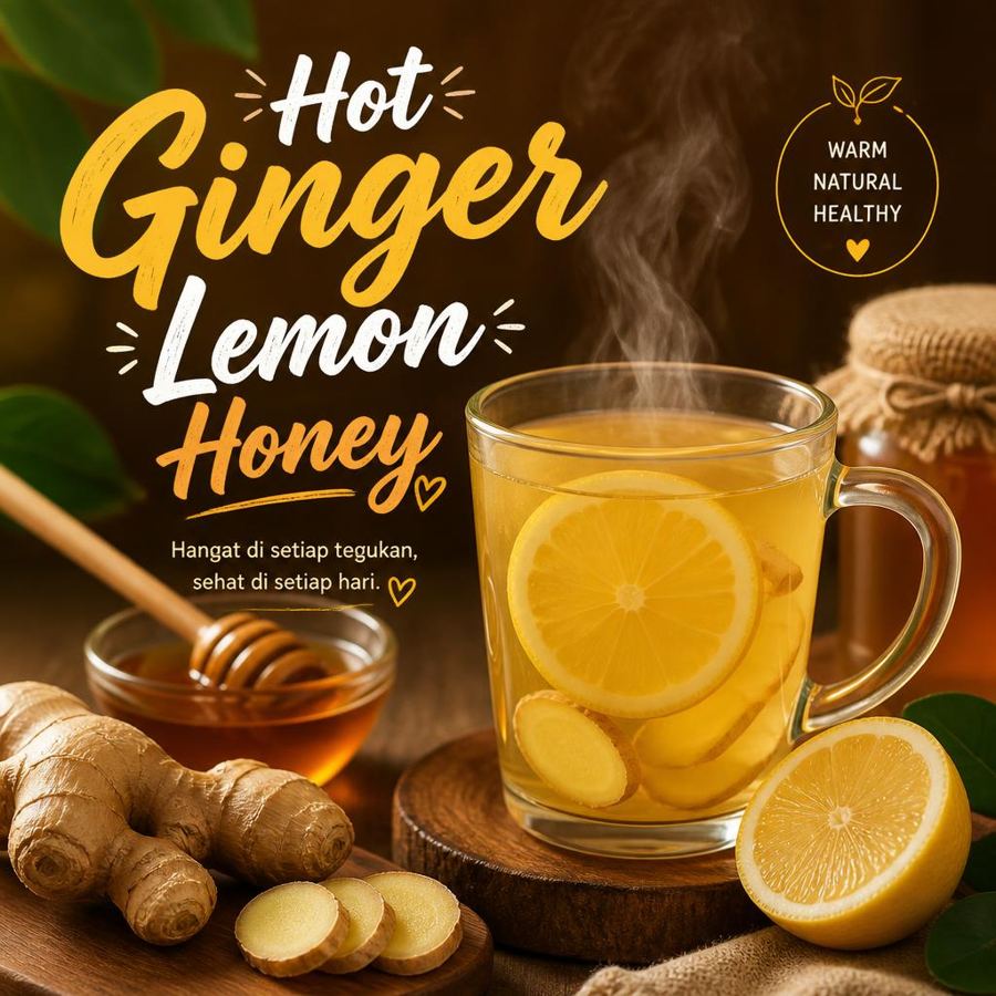 Foto Hot Ginger Lemon Honey